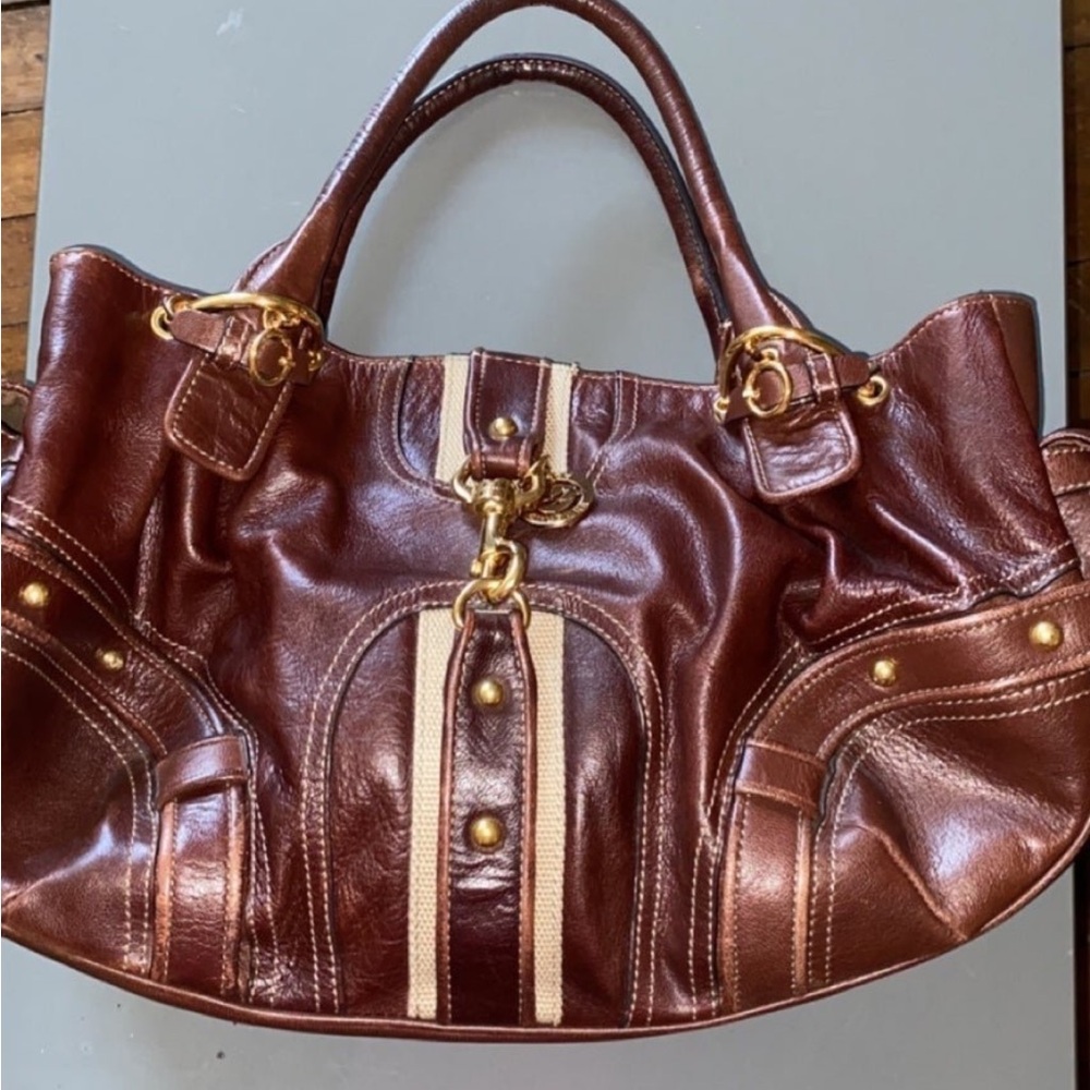 Juicy Couture vintage leather handbag/purse
